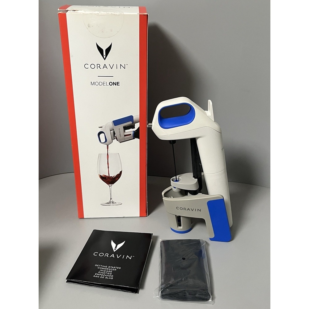 Coravin Model One Wine Preservation Gas Aerator System - Nice- No Cartridges